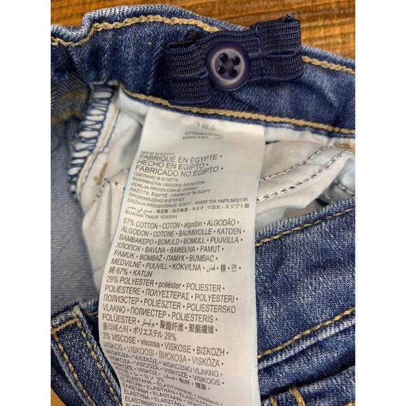 LEVI’S Girl’s 720 High Rise Super Skinny Distressed Jeans / Size: 7R - Picture 4 of 10